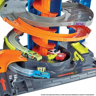 Pista Hot Wheels City Mega Garagem