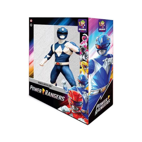 Boneco Power Ranger Azul Mimo
