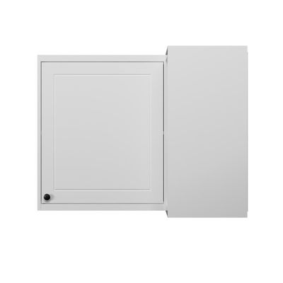 Armário Aéreo de Canto Évora 1 PT Branco Ártico