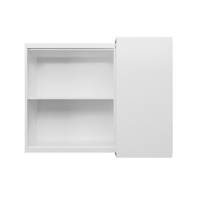 Armário Aéreo de Canto Évora 1 PT Branco Ártico