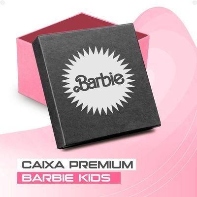 Relogio Digital Infantil Rosa Barbie Prova Dagua Criança Pink Presente Resistente Pulseira Ajustavel