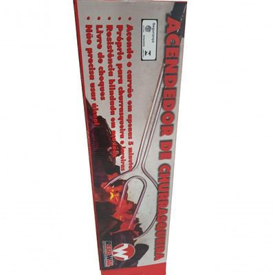 Acendedor Elétrico Grande Churrasqueiras Lareiras 800w 220v