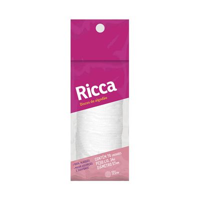 Disco de Algodão Ricca