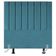 Cabeceira Estofada Cama Solteiro 90 Cm Sara Suede E Frame Cor:azul Turquesa
