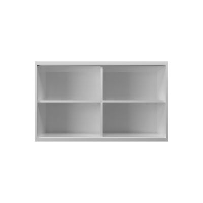 Armário Aéreo com Vidro Évora 2 PT Branco Ártico