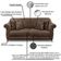 Sofa 2 Lugares Retro Polo 180cm Com Almofada Veludo 2231 Ezz 2231