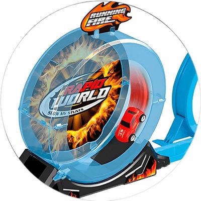 Pista Big Champion 360 Duplo Looping - 22 Peças - Wellkids