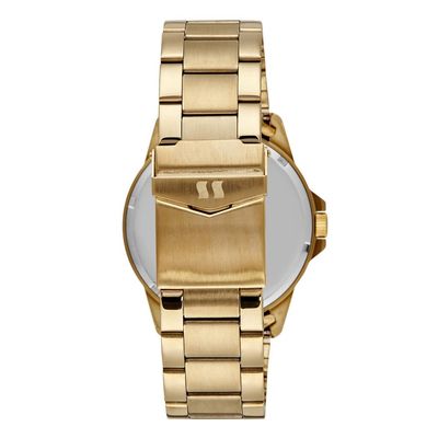 Relógio Seculus Masculino Ref: 44217gpsvda3 Casual Dourado