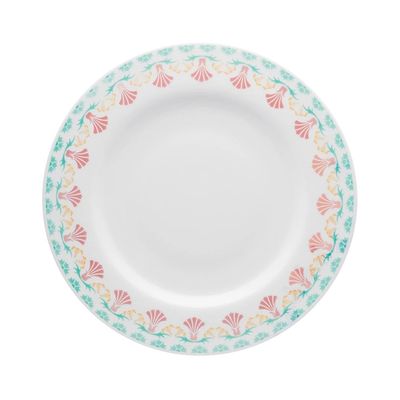 Aparelho de Jantar e Chá Oxford Flamingo Duquesa em Porcelana 30 Peças