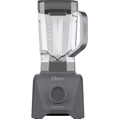 Liquidificador Oster 1100 Full OLIQ606 com 12 Velocidades - 1.100W Cinza / 110V