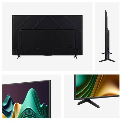 Smart TV 55 Hisense Ultra HD 4K Mini LED U6N com Google TV, Wi-Fi, Bluetooth, USB e HDMI - 55U66LUA Preto / 110V