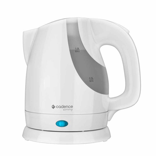 Chaleira Elétrica Cadence Simmy CEL310 Branca 1L - 127V Chaleira Elétrica Cadence Simmy CEL310 Branca 1L - 127V