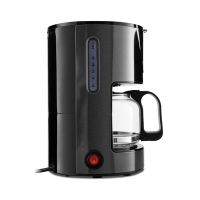 Cafeteira Elétrica com Porta Filtro Philco Titanium Inox Preta 18 Xícaras - 220V