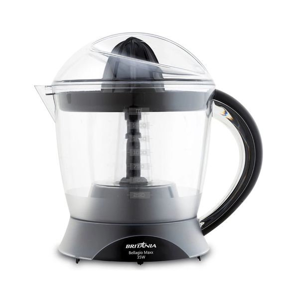 Espremedor de Frutas Britânia Bellagio Maxx 1,5L Preto 35W - 127V