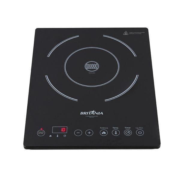 Cooktop de Indução Philco 1 Boca Vitrocerâmico BCT01P - 127V Cooktop de Indução Philco 1 Boca Vitrocerâmico BCT01P - 127V