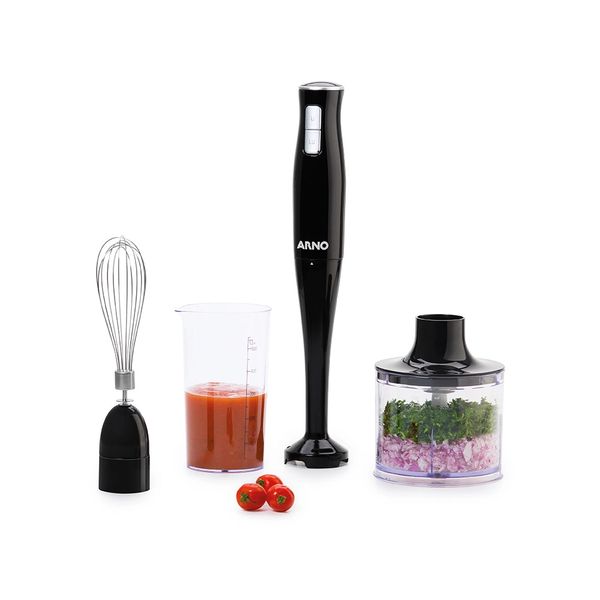 Mixer Arno Turbo Mix Pro MX31 3 em 1 Preto - 220V Mixer Arno Turbo Mix Pro MX31 3 em 1 Preto - 220V
