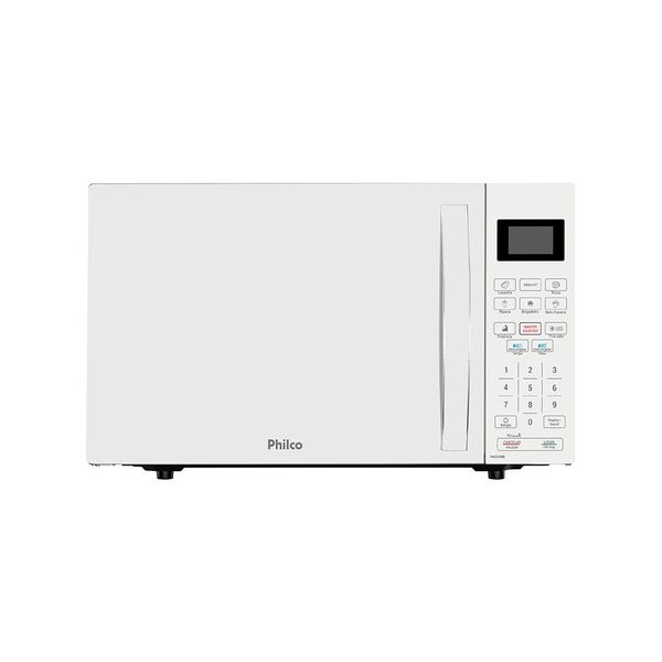 Micro-ondas Philco PMO28BB 28 Litros Branco Espelhado - 220V