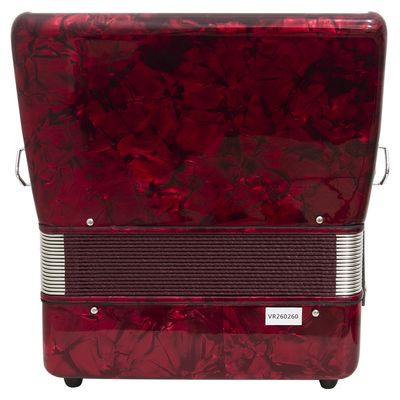 Acordeon 8 Baixos 22 Teclas TA 822 Vermelho Thommasi