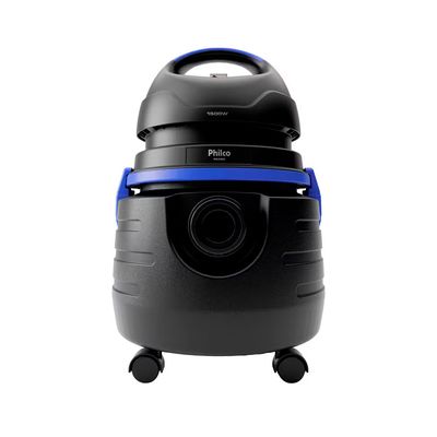 Aspirador de Pó e Água Philco PAS80 com Função Sopro 20 Litros 1500W Preto/Azul / 220V
