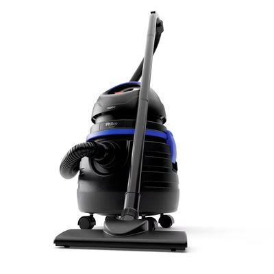 Aspirador de Pó e Água Philco PAS80 com Função Sopro 20 Litros 1500W Preto/Azul / 220V