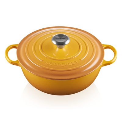PANELA MARMITA LE CREUSET SIGNATURE 26CM AMARELO NÉCTAR