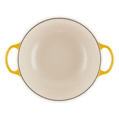 PANELA MARMITA LE CREUSET SIGNATURE 26CM AMARELO NÉCTAR