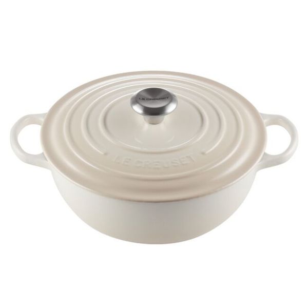 PANELA MARMITA LE CREUSET SIGNATURE 26CM MERINGUE