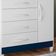 Cômoda Para Quarto Infantil 4 Gavetas 1 Porta Branco Rosa Azul Quadriflex Triton Shop Jm