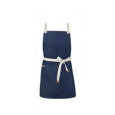 Avental Jeans Vermelho Algodao Cozinha Doceria Unissex 2un