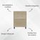 Cabeceira Decorativa Ivy Para Cama De Solteiro 90 Cm Suede Nude, Suede