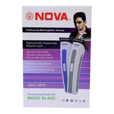 Maquininha De Cortar Cabelo Fazer Pezinho E Barba Nhc