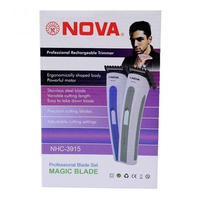 Maquininha De Cortar Cabelo Fazer Pezinho E Barba Nhc