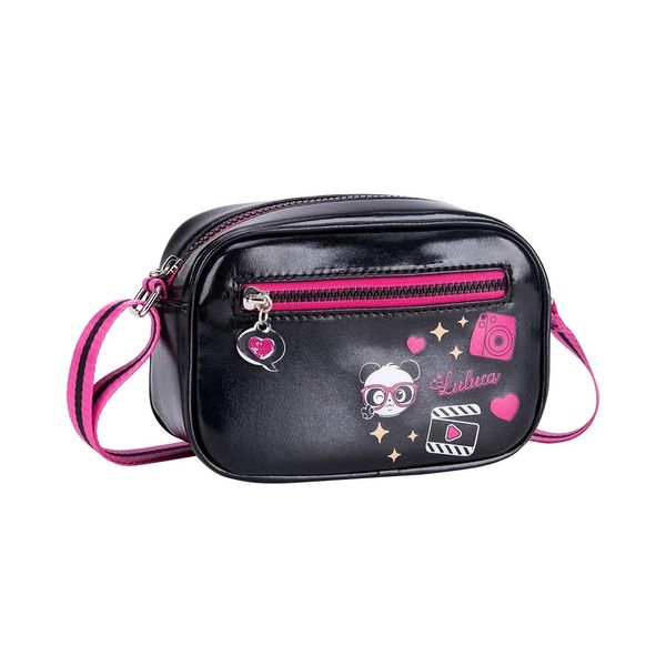 Bolsa Semax Luluca Transversal INF Preta
