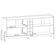Aparador Buffet Sala Lizz 190cm Com Pés De Madeira Maciça Cedro