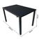 Conjunto Mesa Ripada Com 2 Bancos Ripados Alumínio 2.00x0.90m Marrom