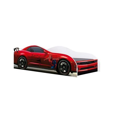 Cama Carro Infantil Personagens MDF Vermelho