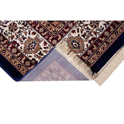 Tapete Para Sala Belga Bruxelas 7 Azul 1,00x1,40m - Edantex