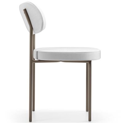 Kit 02 Cadeiras Decorativas Para Sala De Jantar Melina Base Arena L02 Facto Branco - Lyam Decor