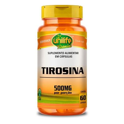 Tirosina Unilife 60 Cápsulas 470mg