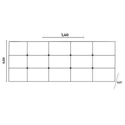 Kit Cabeceira Painel E Calçadeira Baú Casal 1,40m Roma Material Sintético Marrom Sky Mobile