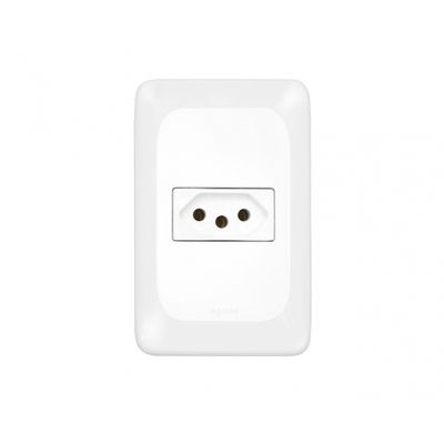 Tomada Pial Pop 2P+T 20A 4X2 Lgx03020 C/Placa