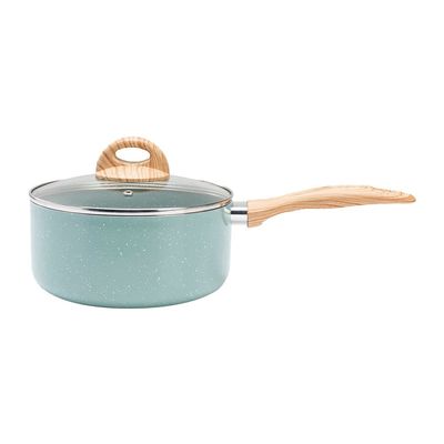 Conjunto de Panelas 5 Peças Brinox Botanika com Antiaderente Cerâmico Verde