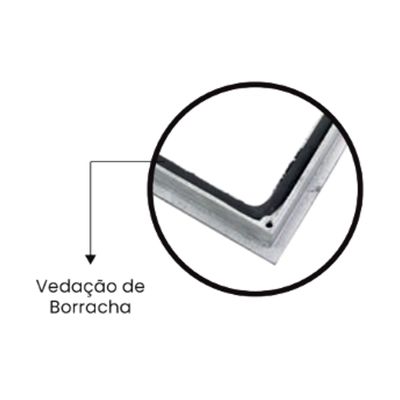 Tampa Tampão Simples Rebaixado Para Pedra e Vedação 40x40cm