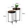 Conjunto De Mesa Lateral áquila Preto
