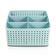 Conjunto Organizador Multi-uso E Multi Funcional De Mesa Azul