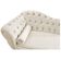 Divã Recamier Diana Lado Direito 120cm Corano Adj Decor Branco