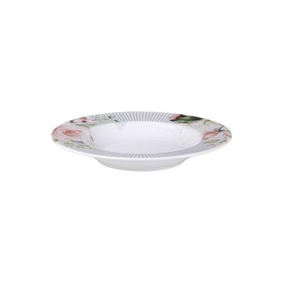 Prato Fundo Tramontina Ornatta Em Porcelana Decorada 23 Cm