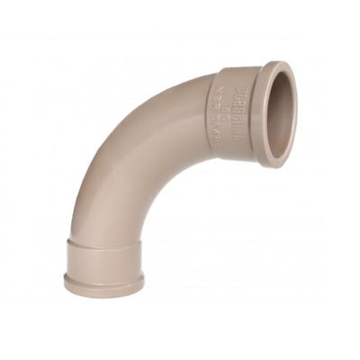 Curva Soldável Longa Plastilit Marrom 90° 20Mm