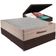 Cama Box Baú E Colchão Airtech Springpocket Molas Ensacadas Viúvo Ortobom Viúvo Marrom
