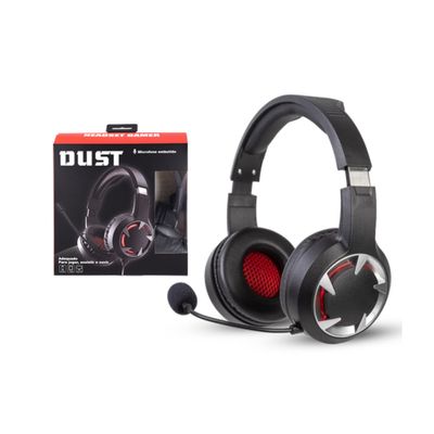 Fone de Ouvido Headset Gamer X26 LW004 Preto - Dust